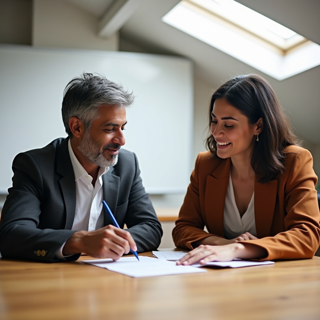 Sesión de mentoría profesional